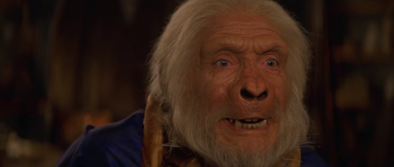 David Warner dans le film américain Planet of the Apes (La planète des singes, 2001) de Tim Burton