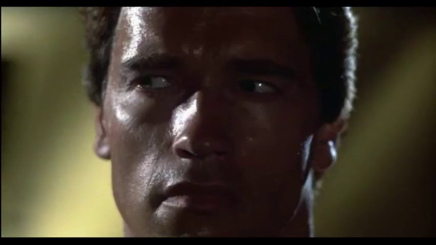 Arnold Schwarzenegger dans le film américain de sf The Terminator (Terminator, 1984) de James Cameron