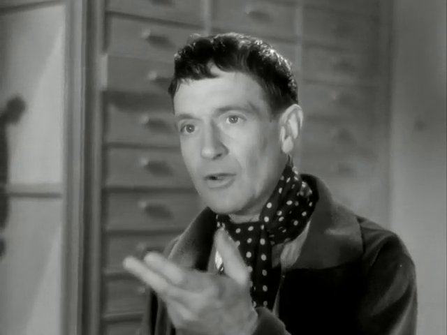 Pierre Fresnay dans le film fantastique La main du diable (1943) de Maurice Tourneur