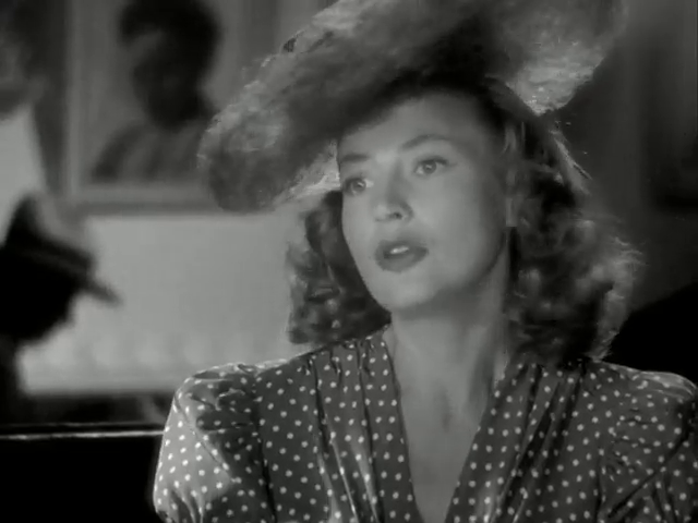 Josseline Gaël est Irène dans le film fantastique La main du diable (1943) de Maurice Tourneur