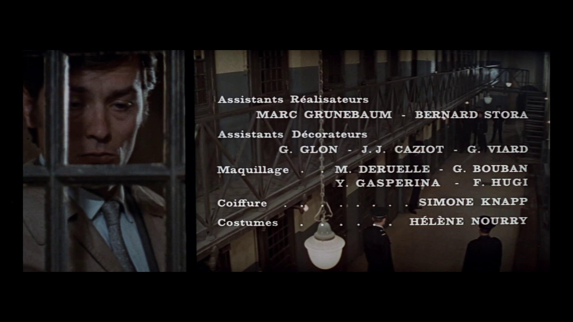 Générique du film Le clan des Siciliens (1969) de Henri Verneuil