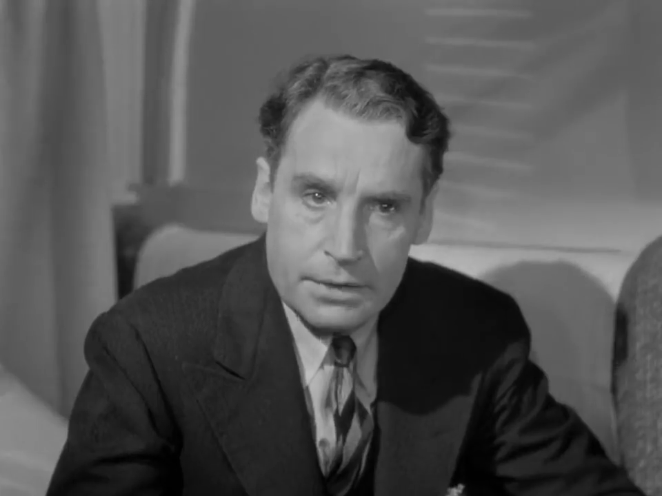 Henry Daniell dans le film de détective Sherlock Holmes in Washington (Sherlock Holmes à Washington, 1943) de Roy William Neill