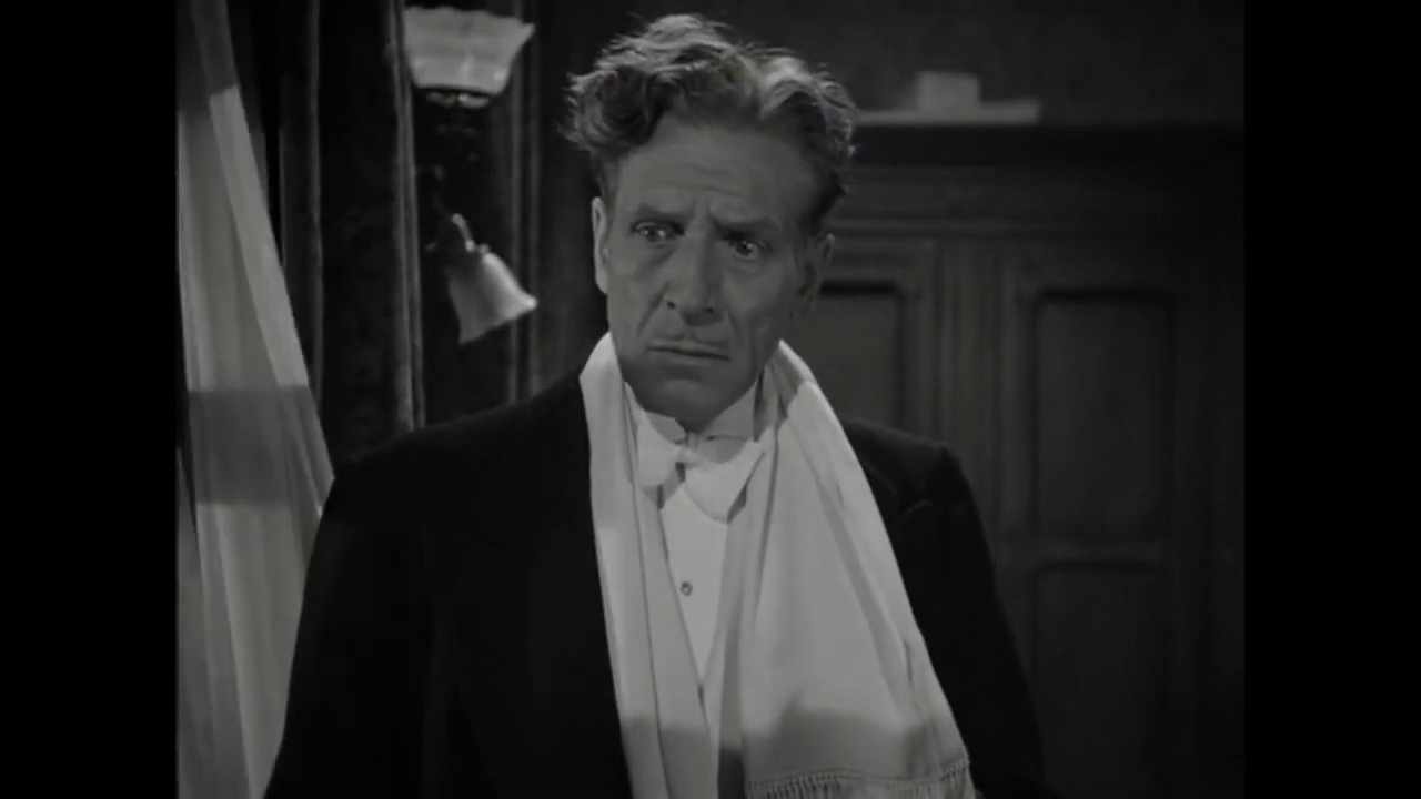 Paul Cavanagh dans le film The woman in green (La femme en vert, 1945) de Roy William Neill