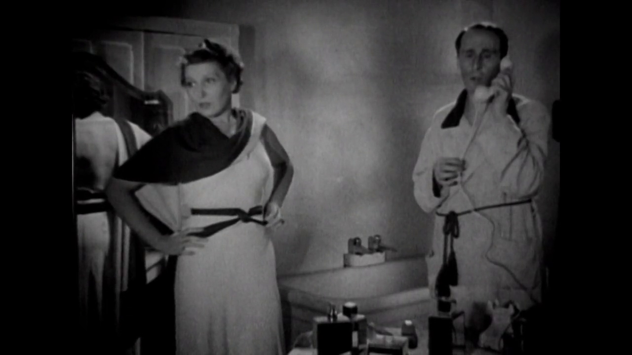 Yolande Laffon et Armand Bernard dans La fessée (1937) de Pierre Caron