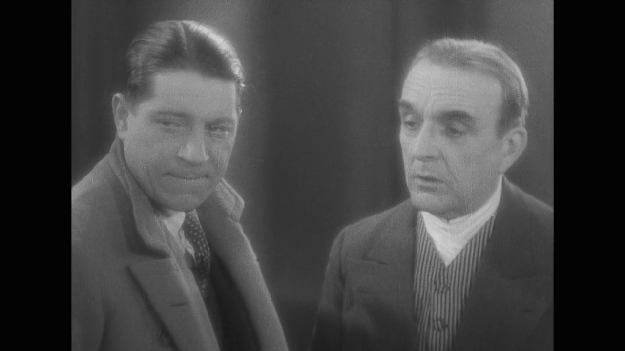 Jean Gabin et Fernand Godeau dans Méphisto (1931) de Henri Debain et Nick Winter