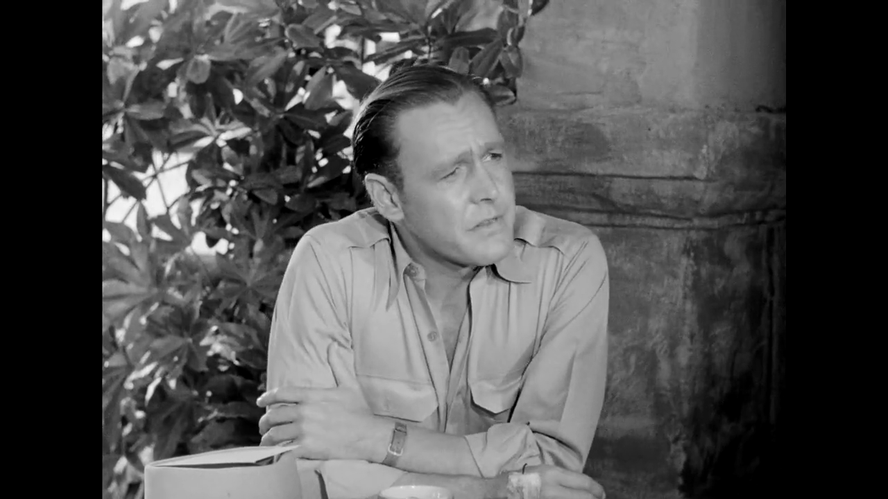 Myron Healey dans le film Panther girl of the Kongo (1955) de Franklin Adreon