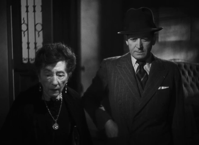 Gabrielle Fontan et Albert Préjean dans le film policier Picpus (1943) de Richard Pottier