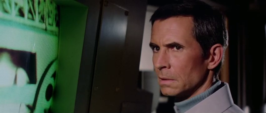 Anthony Perkins dans The blak hole (Le trou noir, 1979) de Gary Nelson