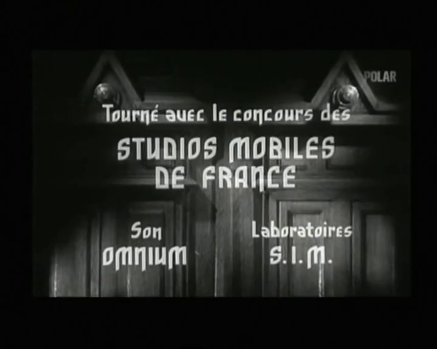 Générique du film La nuit des suspectes (8 femmes en noir, 1960) de Victor Merenda