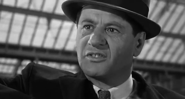 Eli Wallach dans le film The Lineup (La ronde du crime, 1958) de Don Siegel