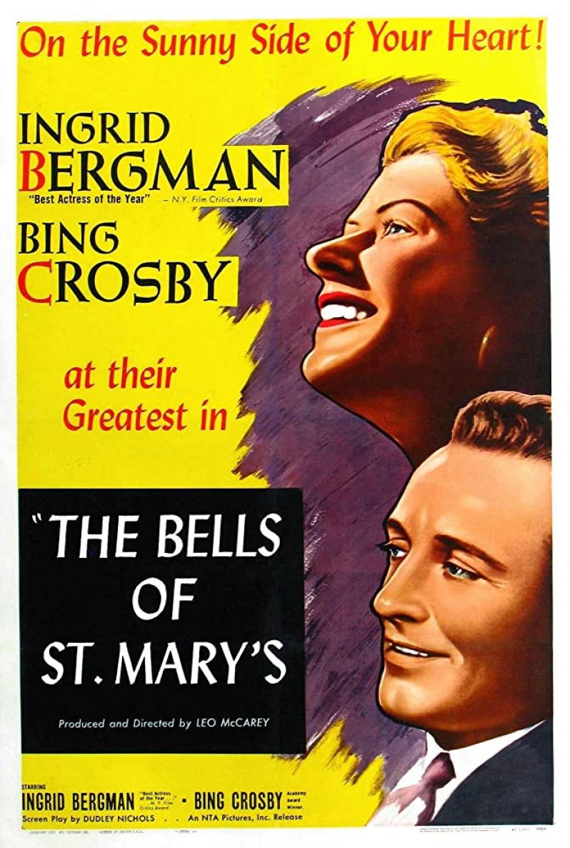 Affiche du film The Bells of St. Mary's (Les Cloches de Sainte-Marie, 1945) de Leo McCarey