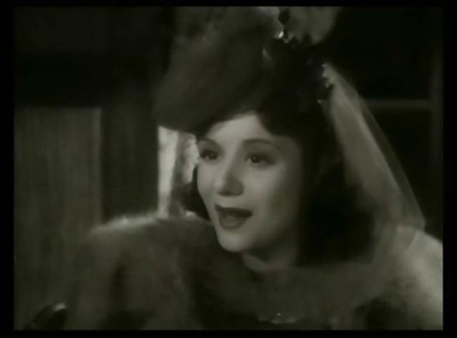 Jacqueline Gauthier dans le film policier Huit hommes dans un château (1942) de Richard Pottier