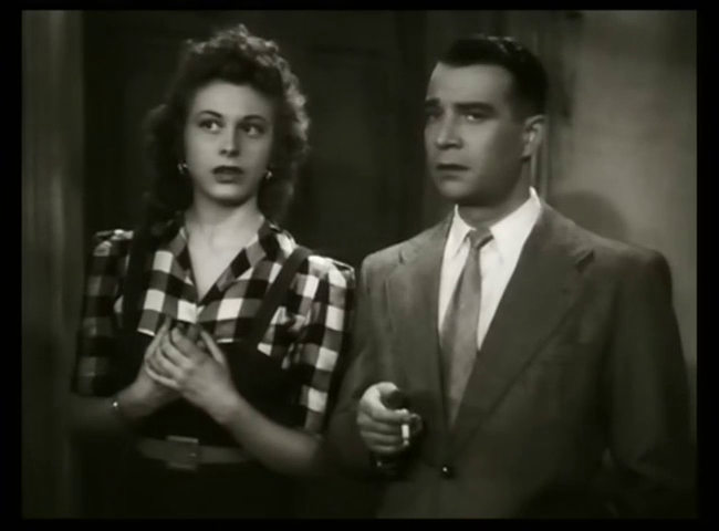 Aline Carola et René Dary dans Huit hommes dans un château (1942) de Richard Pottier