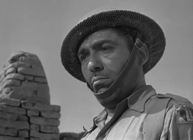 Louis T. Mercier dans le film de guerre américain Sahara (1943) de Zoltan Korda
