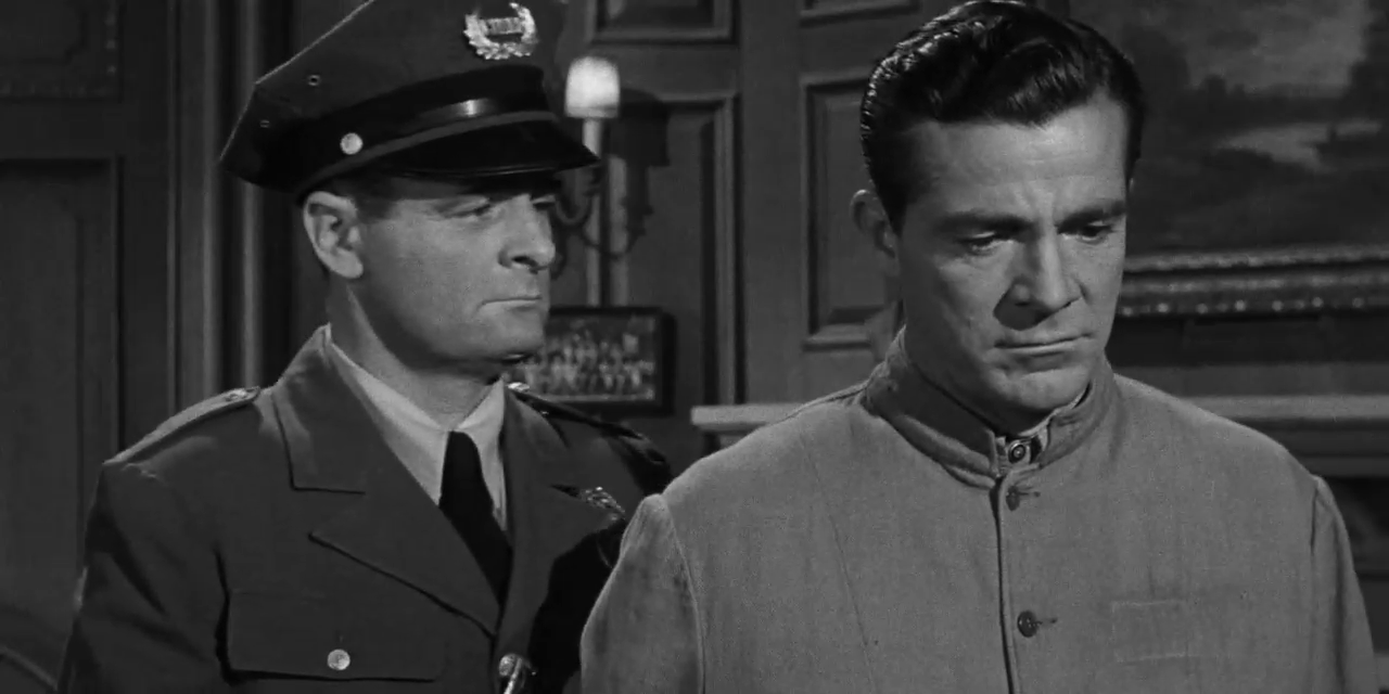 Dana Andrews dans Beyond a reasonable doubt (L'invraisemblable vérité, 1956) de Fritz Lang