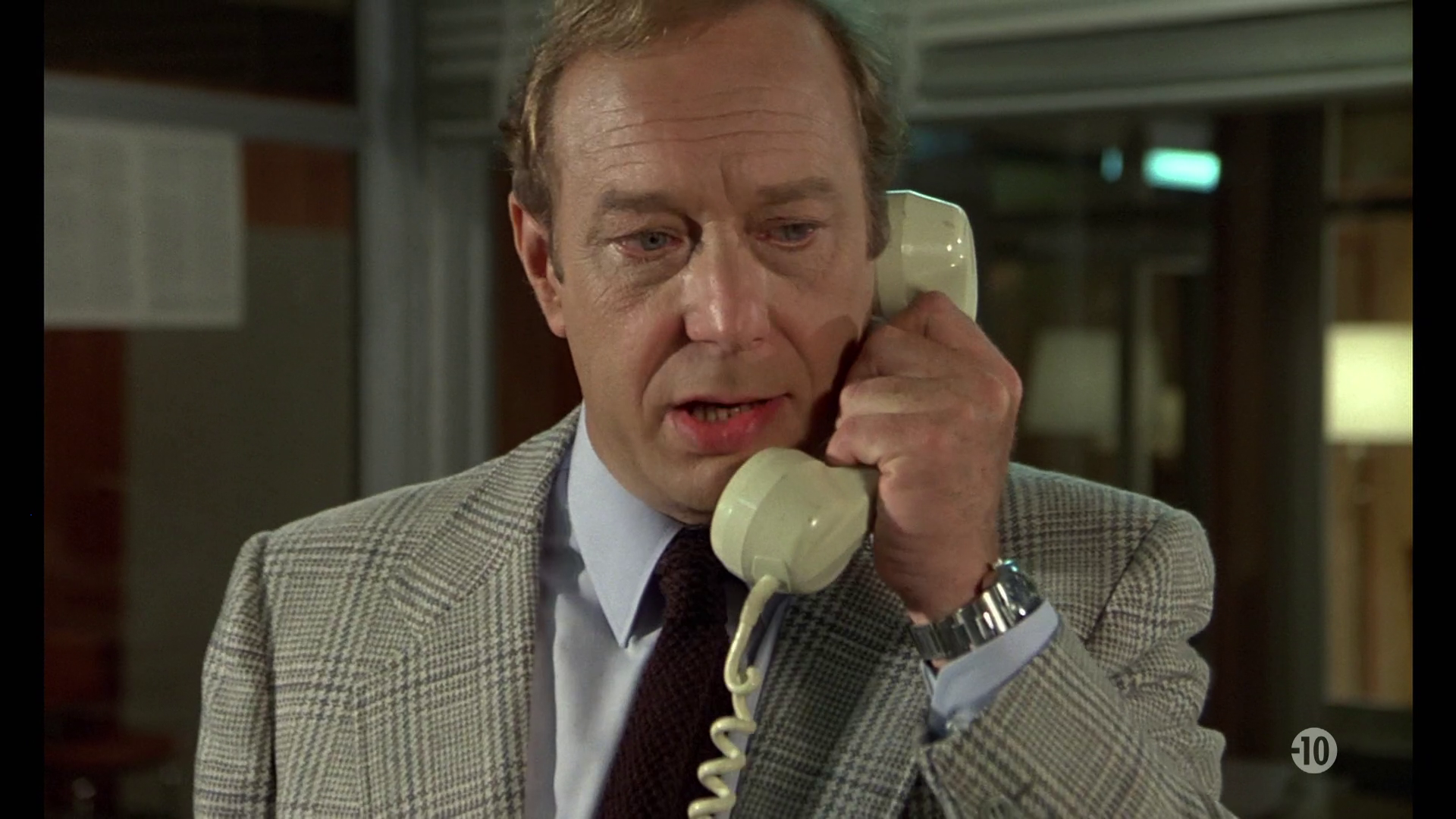 L'acteur Michel Beaune dans le film Le professionnel (1981) de Georges Lautner