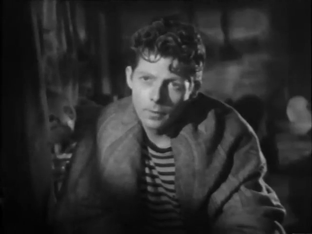 Yves Furet dans le film La femme en rouge (1947) de Louis Cuny