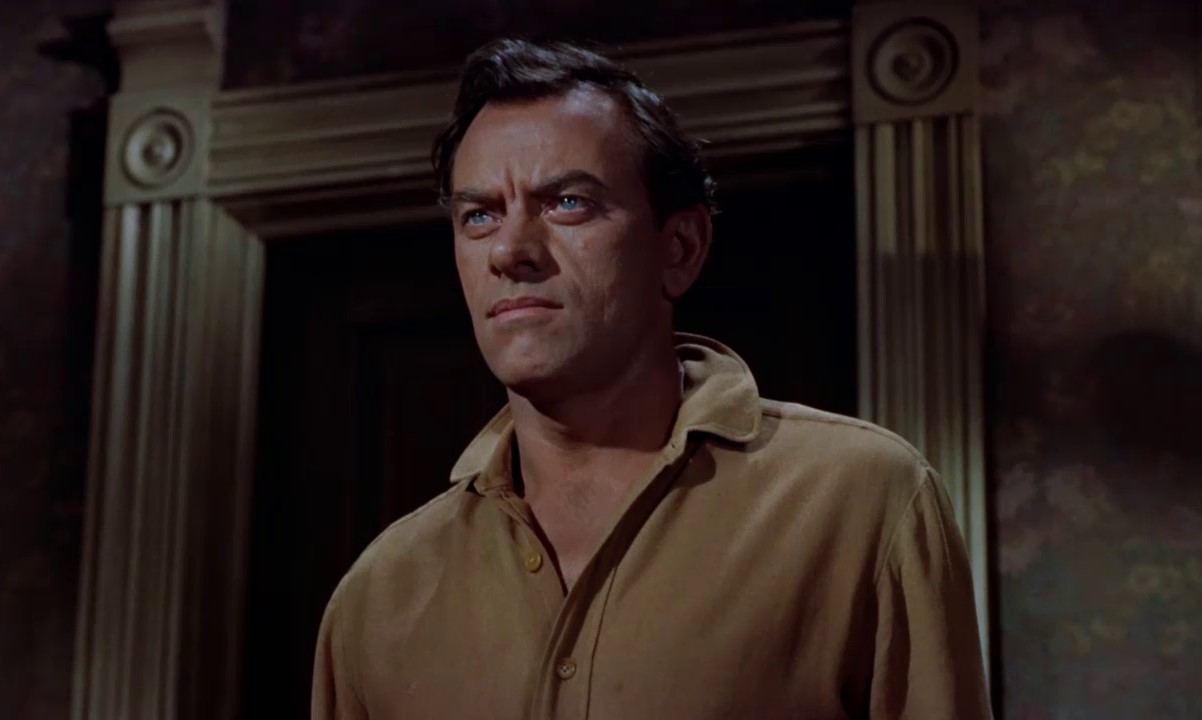 L'acteur John Ireland dans le film américain Gunfight at the O.K. Corral (Règlement de comptes à OK Corral, 1957) de John Sturges