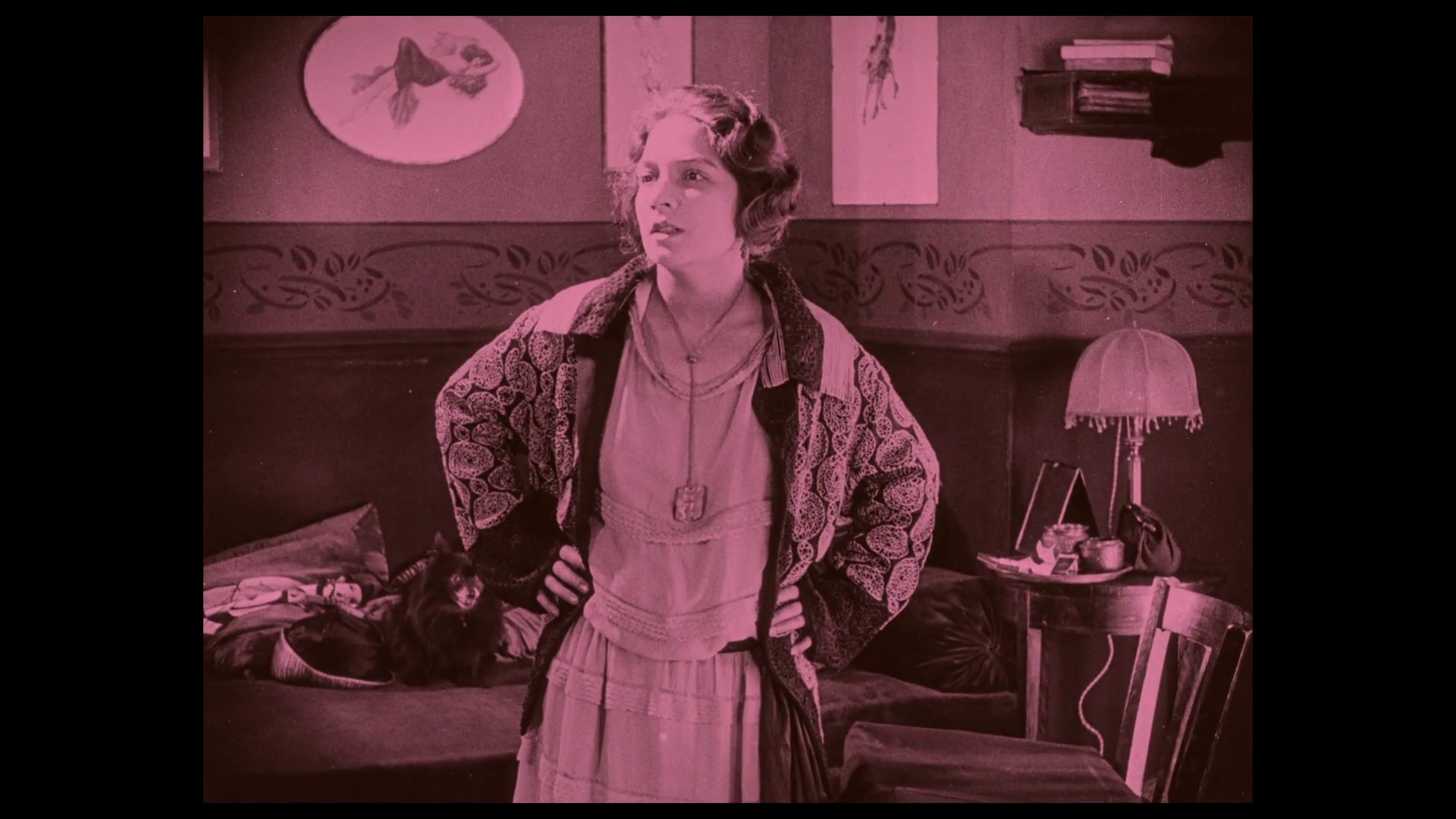 Mary Harald dans L'autre aile (1923) de Henri Andréani