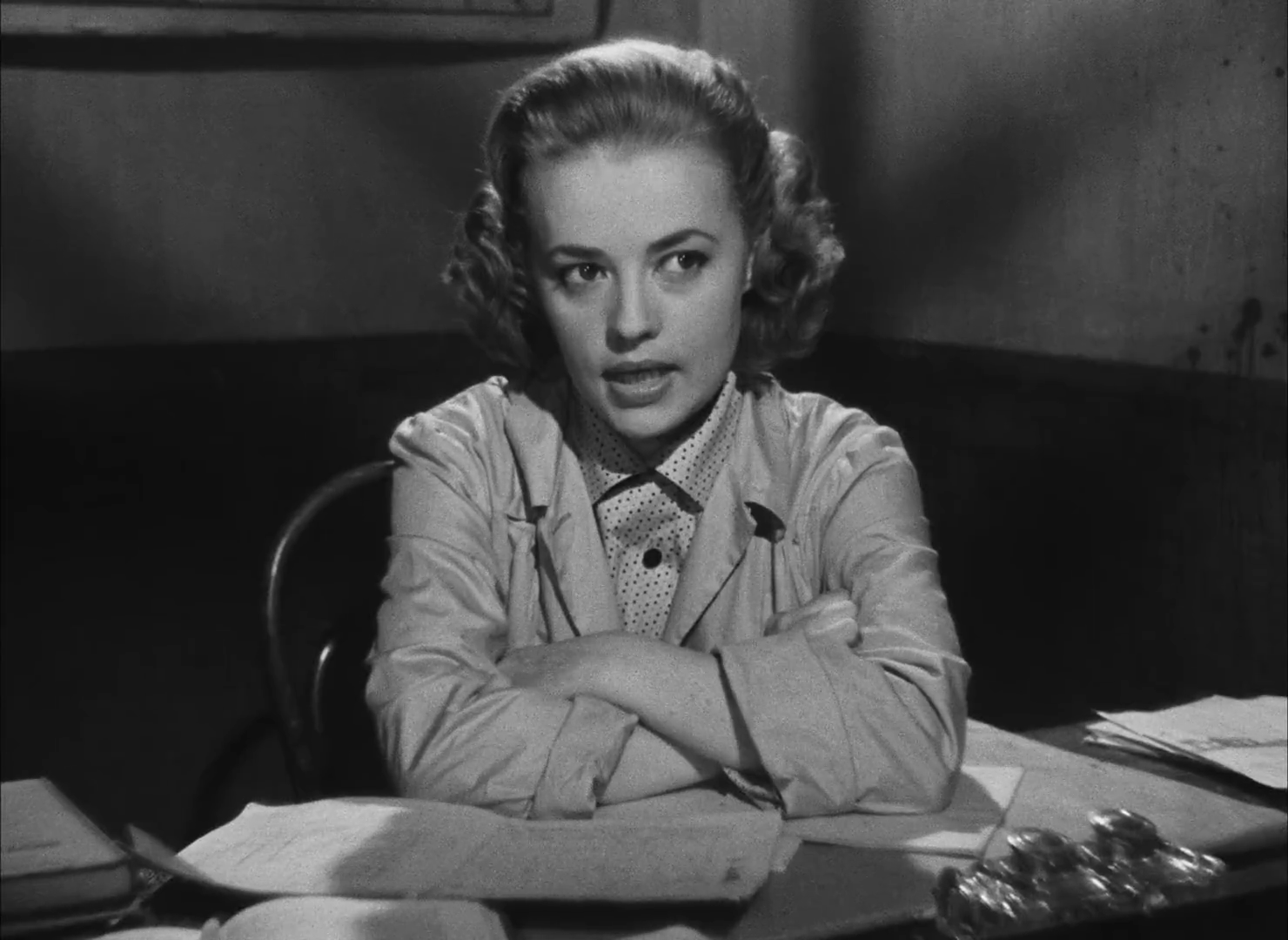 Jeanne Moreau dans Gas-oil (1955) de Gilles Grangier