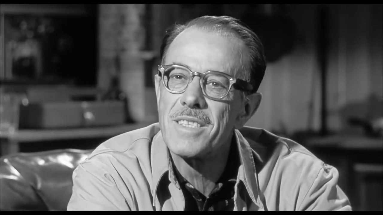 Harvey Stephens dans The bat (Le masque, 1959) de Crane Wilbur