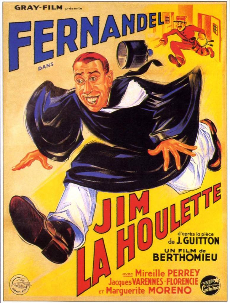 Affiche du film Jim La Houlette (1935) d'André Berthomieu Affiche du film Jim La Houlette (1935) d'André Berthomieu