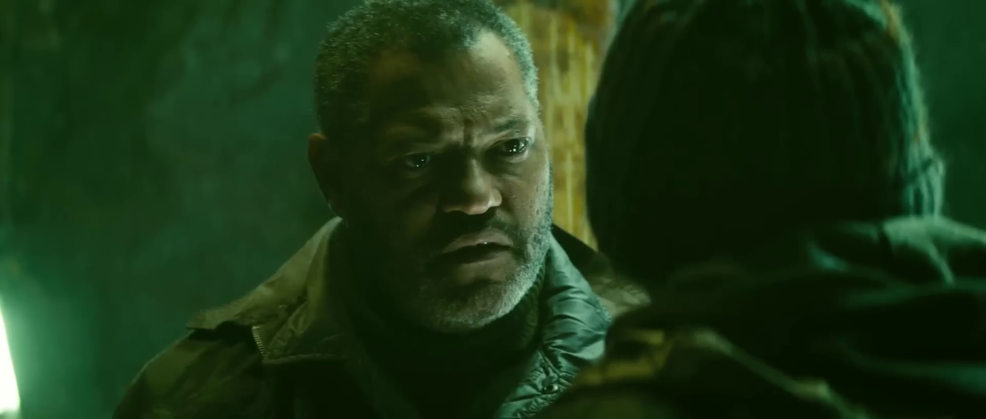 Laurence Fishburne dans le film de science-fiction et d'horreur The colony (2013) de Jeff Renfroe