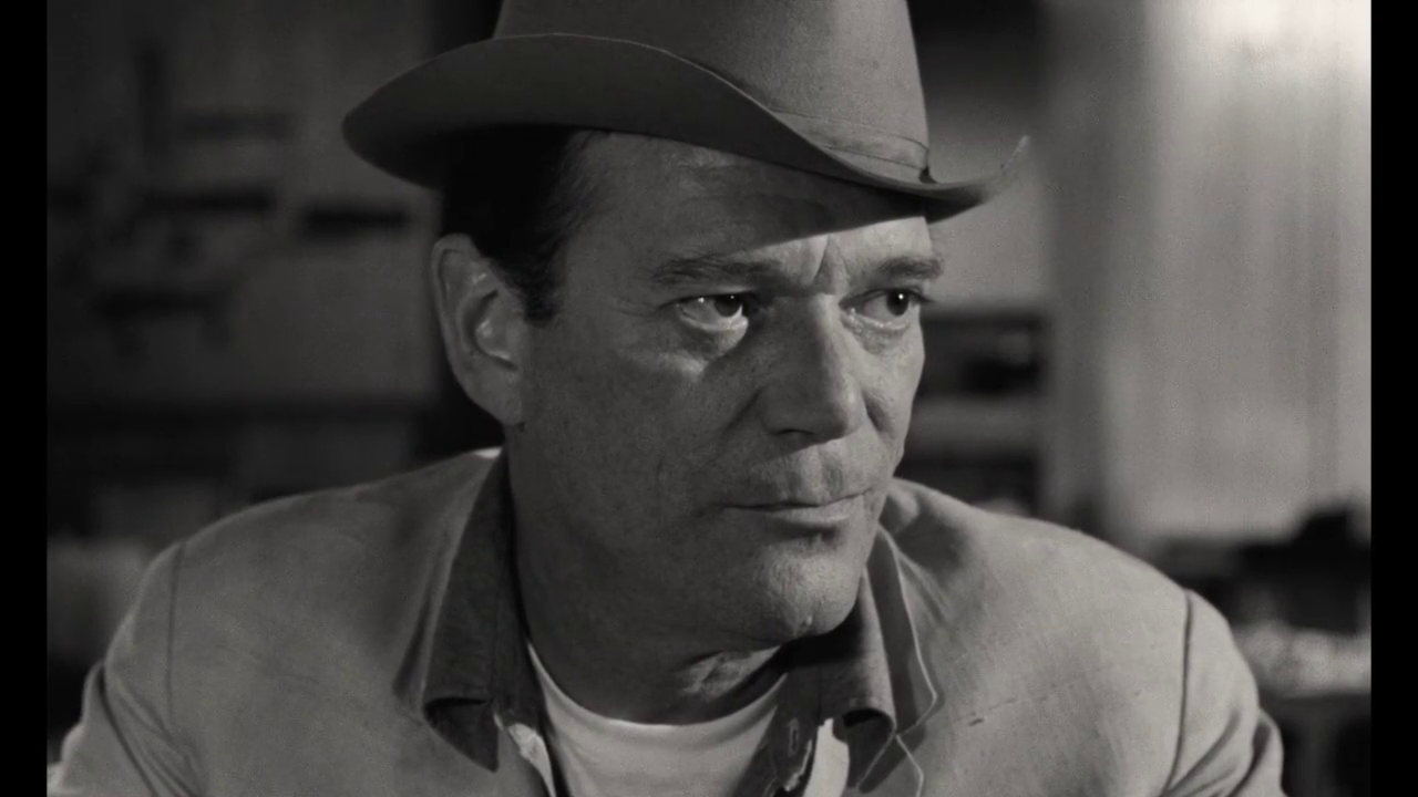 Eddie Constantine dans le film français Lucky Jo (1964) de Michel Deville