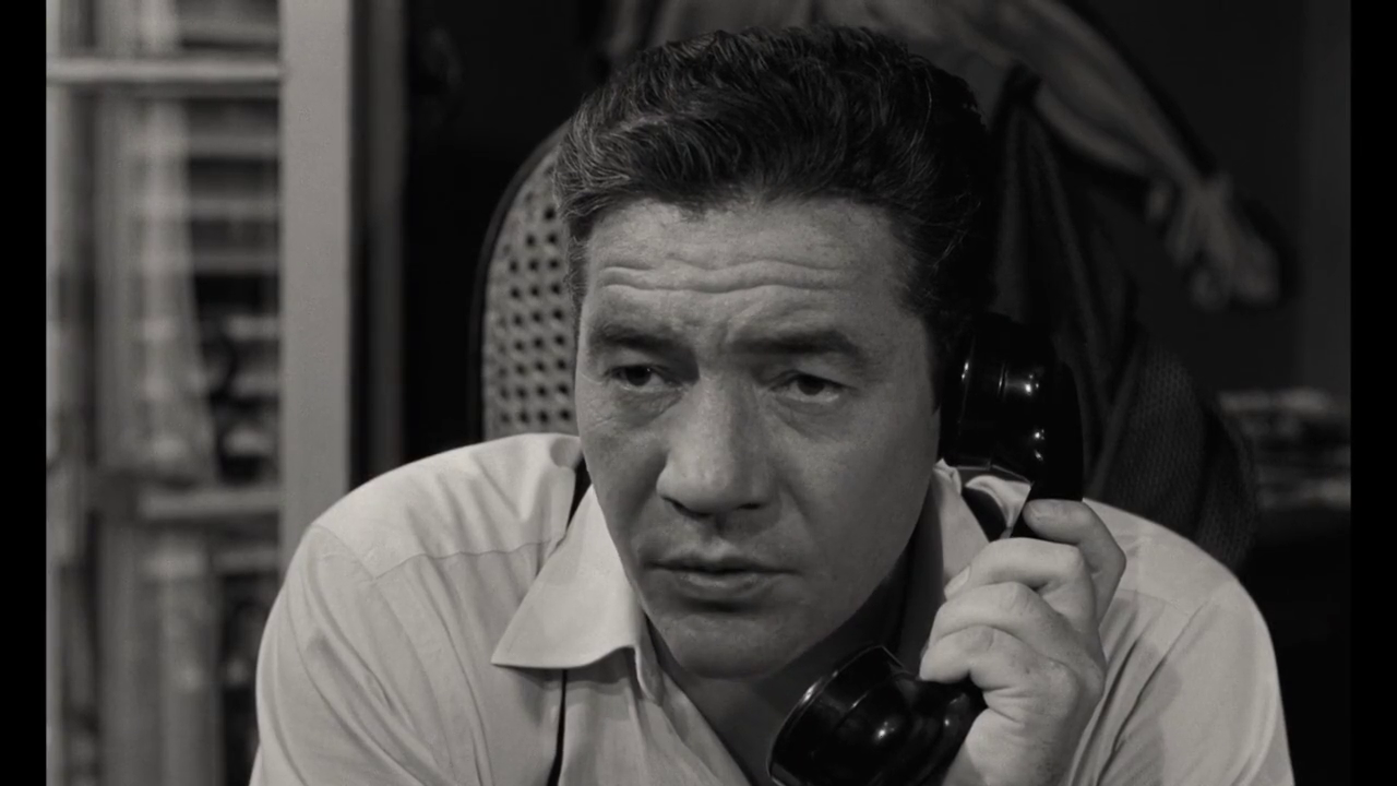 Jean-Pierre Darras dans le film de gangsters Lucky Jo (1964) de Michel Deville