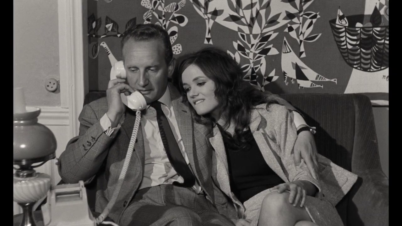 L'acteur Jean Berger dans le film de gangsters Lucky Jo (1964) de Michel Deville