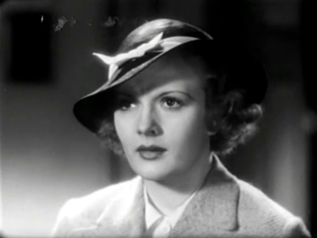 Judy Gunn dans le film policier anglais The riverside murder (1935) d'Albert Parker