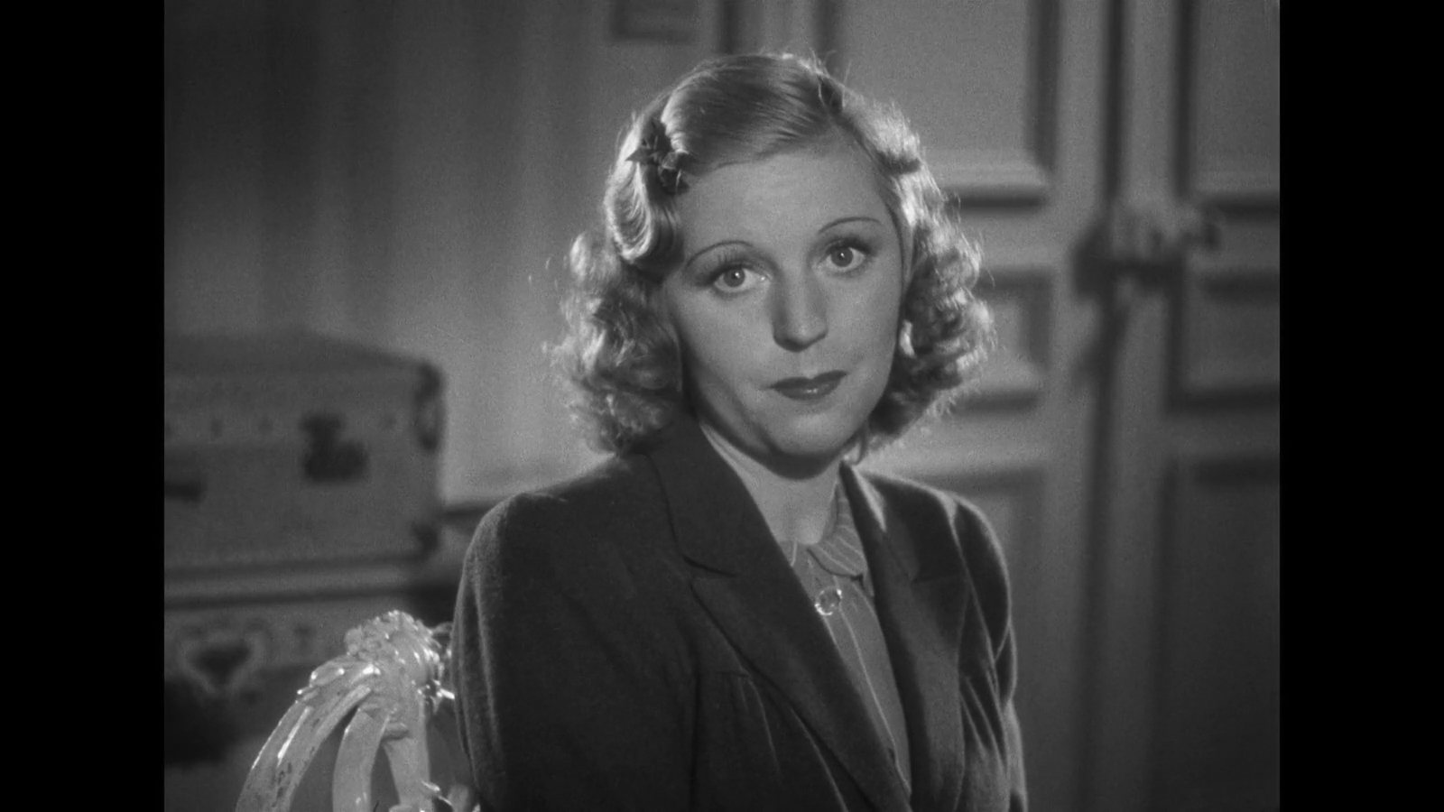 La comédienne Meg Lemonnier dans le film français Pour le maillot jaune (1940) de Jean Stelli