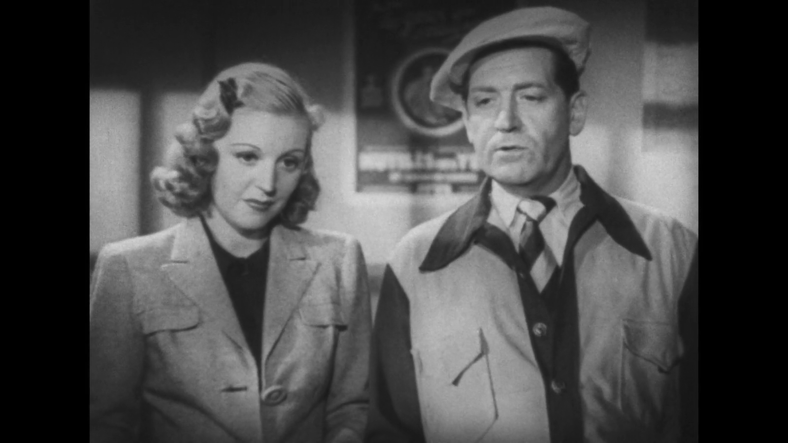 Meg Lemonnier et Albert Préjean dans Pour le maillot jaune (1940) de Jean Stelli
