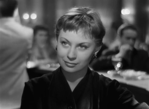 Magali Noël dans le film policier Razzia sur la chnouf (1955) de Henri Decoin