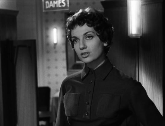Françoise Spira dans le film policier Razzia sur la chnouf (1955) de Henri Decoin