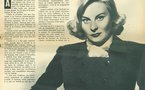 Michèle Morgan vous adresse ses meilleurs voeux