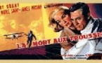 Une affiche de La mort aux trousses
