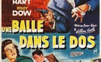 Affiche du film policier américain Undertow (Une balle dans le dos, 1949) de William Castle