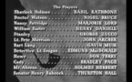 Générique du film Sherlock Holmes in Washington (Sherlock Holmes à Washington, 1943) de Roy William Neill